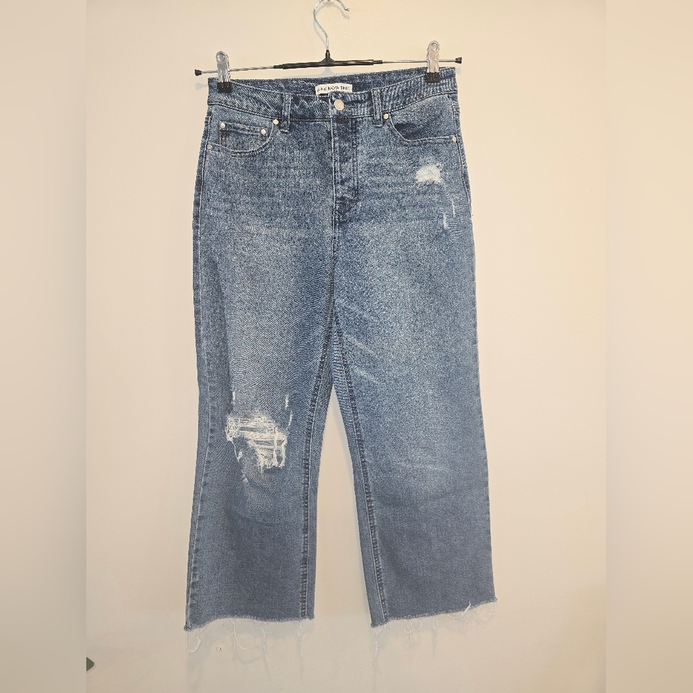 And Now This Size 29 Denim Blue Straight Leg Women's Jeans Nwot
